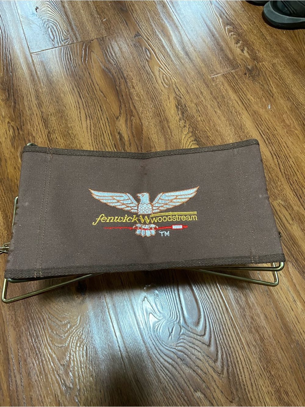 1950’s Fenwick made in Taiwan Foldable Outdoor Stool with wear